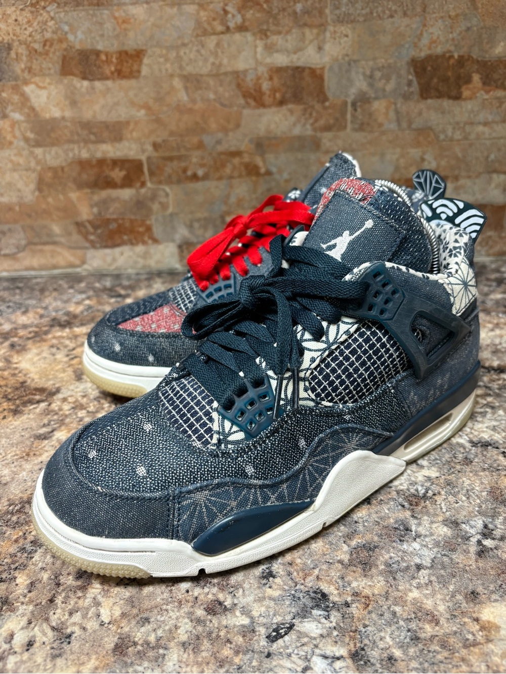 Air Jordan 4 Retro SE Sashiko CW0898-400 Size 7.5